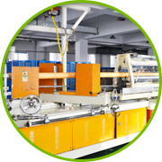 軍興溢美紙罐包裝定制工藝流程-卷管、濕切