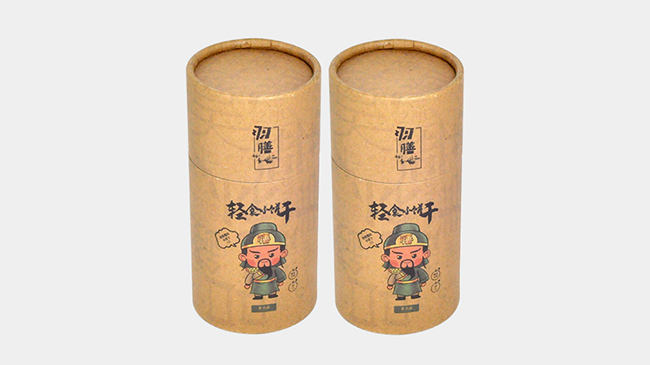 細說全紙型卷邊紙罐包裝
