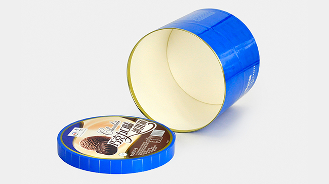 伊利冰淇淋紙筒包裝定制