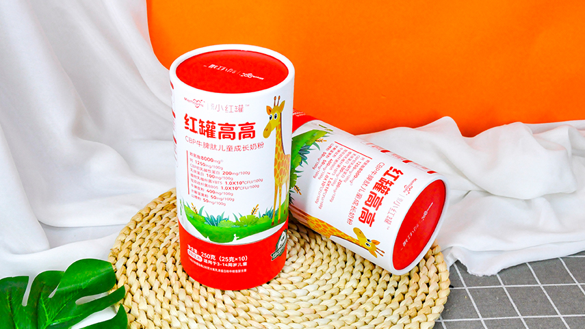 固體飲粉紙罐包裝